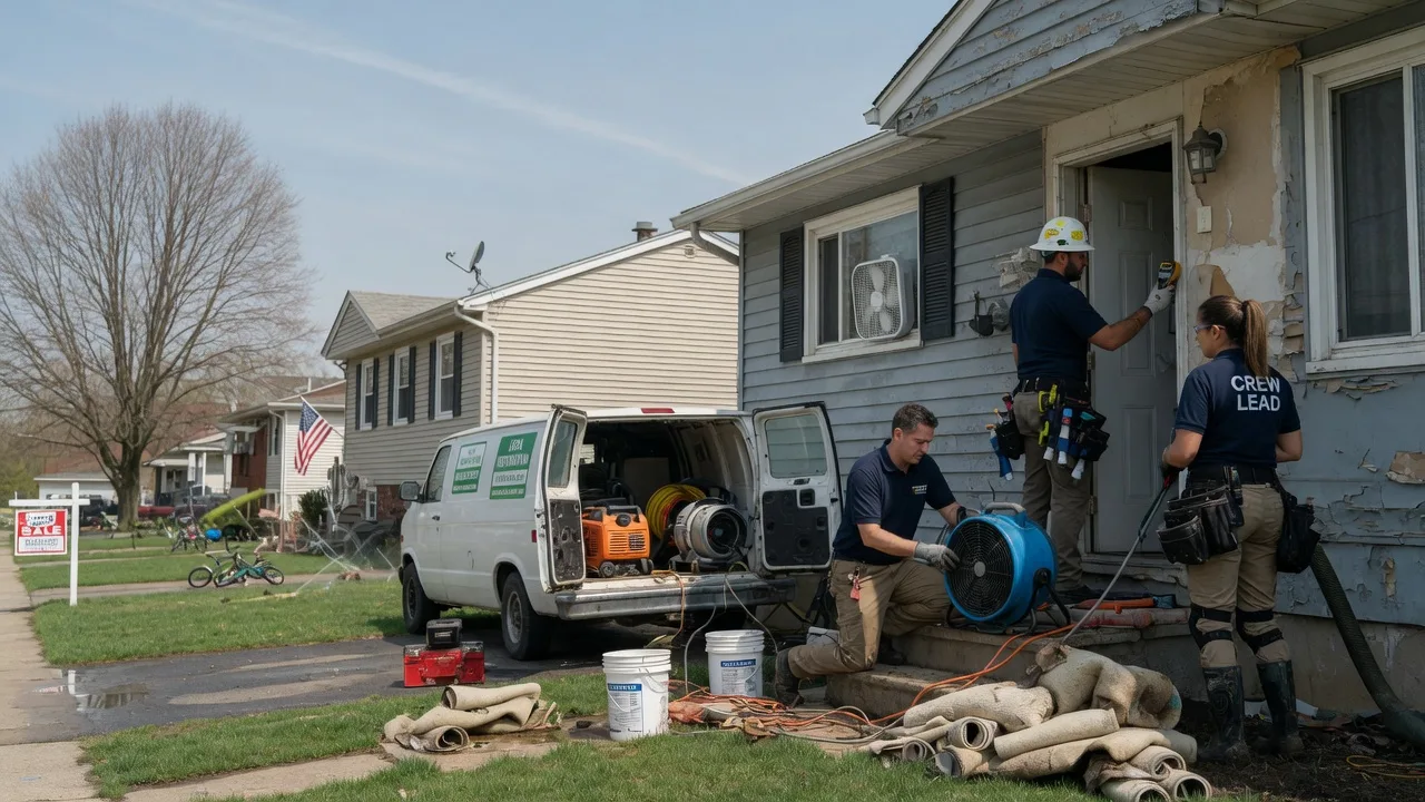 Flood Cleanup in Covington, TN near me