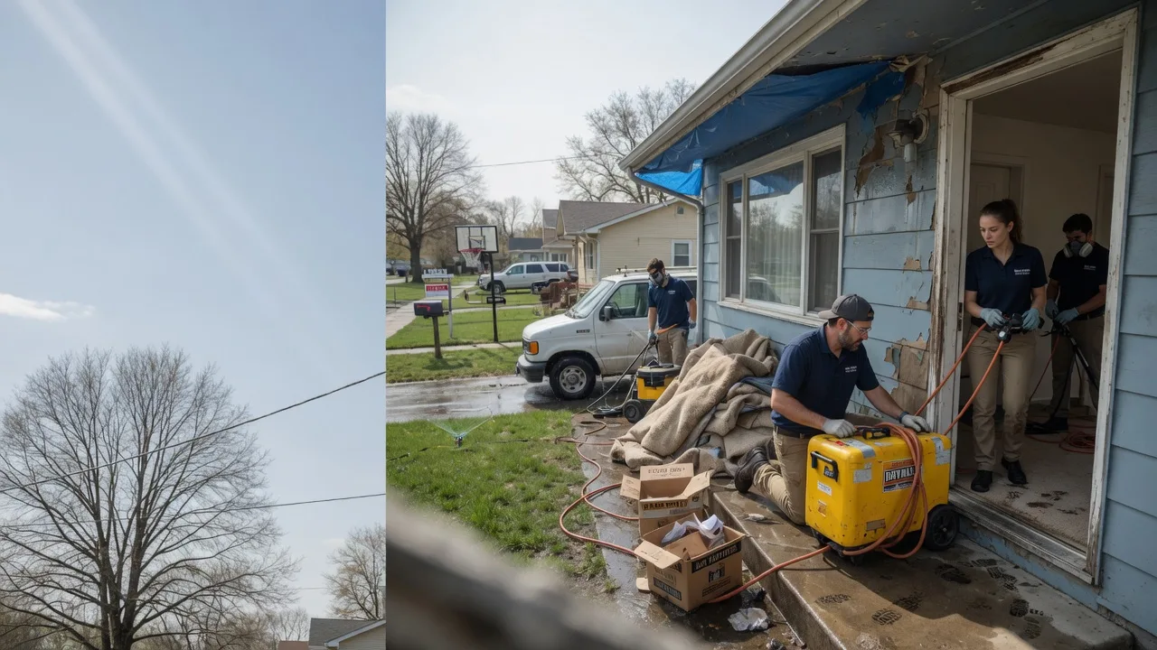 Basement Flood Cleanup in Covington, TN near me